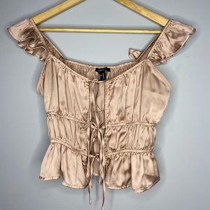 Forever 21 silk top size M